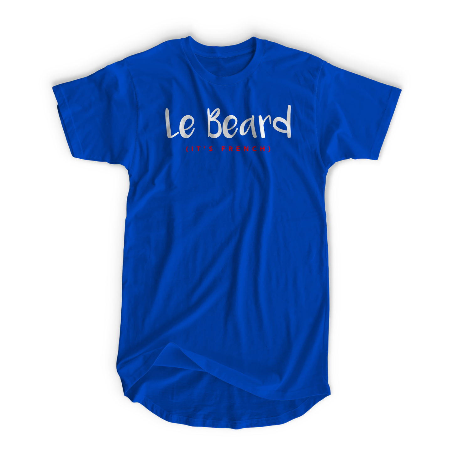 Le Beard Crew (BLUE) Tee - Wings Out